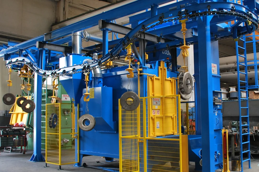 Best shot blasting machines automotive component manufacturers