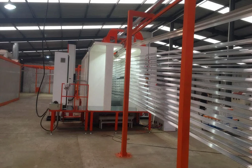 Powder coating spray booth blog image