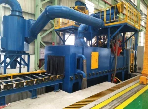 Shot blasting machine manufacturing landscape banner