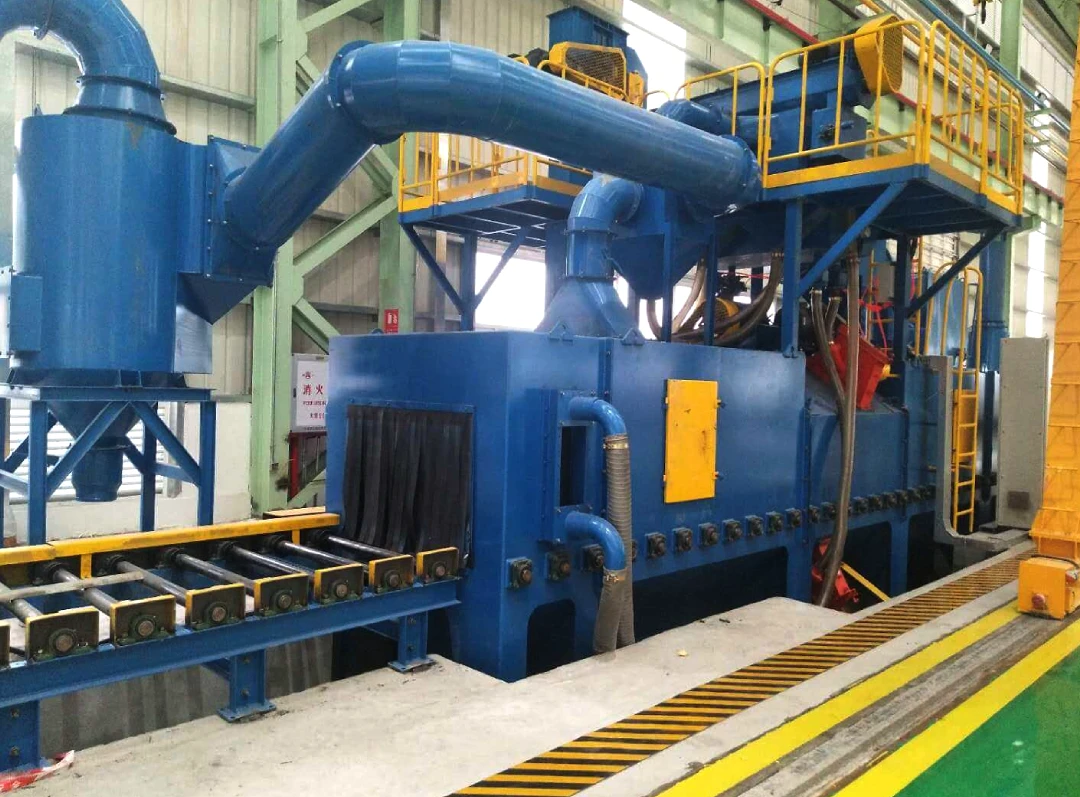 Shot blasting machine manufacturing landscape banner